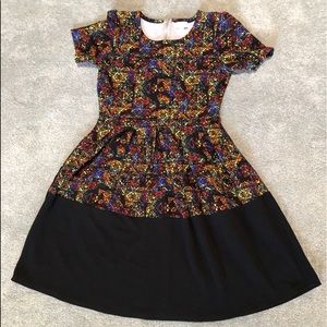 LuLaRoe Amelia dress with pockets